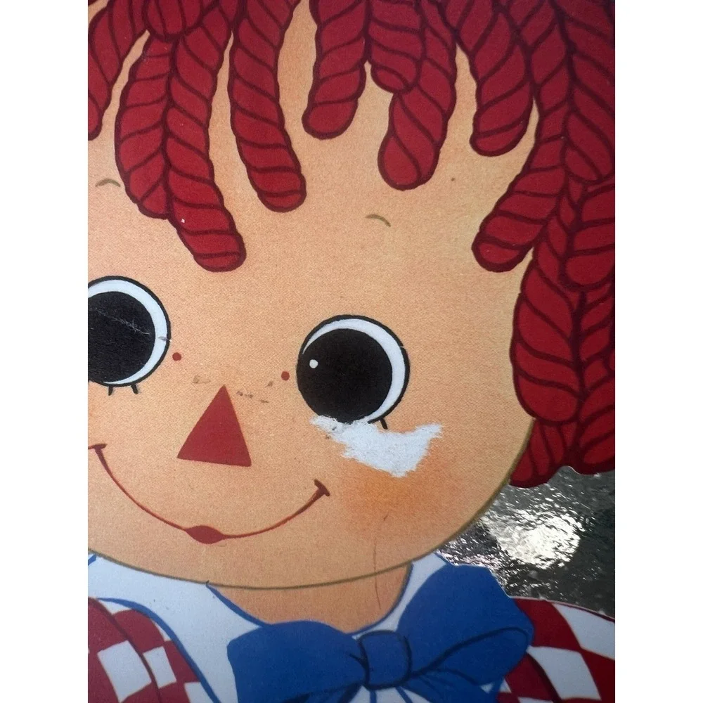 1976 valentines day diecuts raggedy ann and andy the bobbs-merrill co.‎ 12